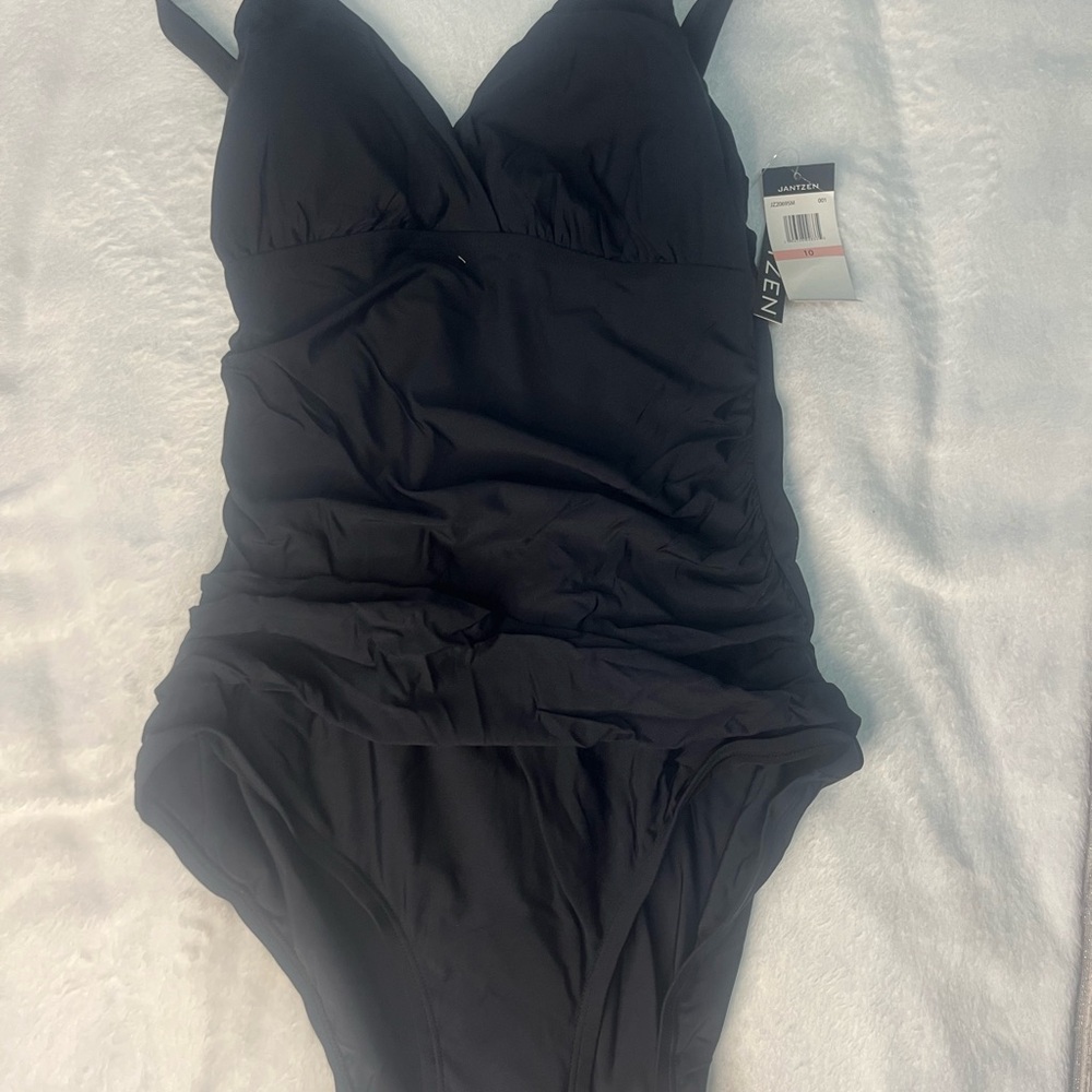 Black One Piece Swimsuit Jantzen